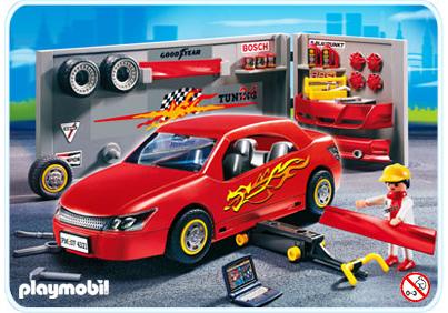 Playmobil Coche en taller de tuning – 4321 A 2007 – El Mundo Click 4321 A
