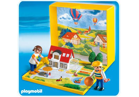 Playmobil Vivienda unifamiliar MicroWelt – 4335 A 2008 – El Mundo Click 4335 A