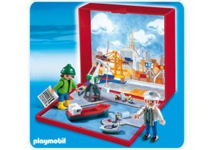 Playmobil  Puerto MicroWorld - 4337 A 2008 - El Mundo Click