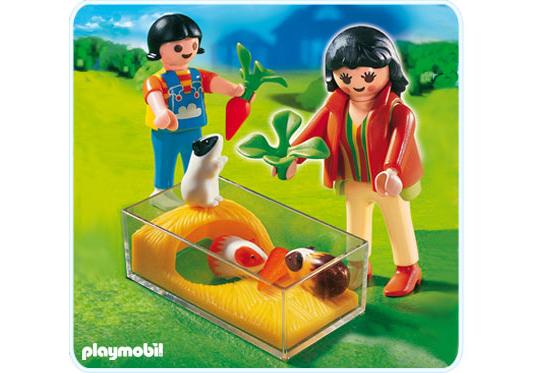 Playmobil Terrario para cobayas – 4348 A 2008 – El Mundo Click 4348 A