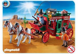 Playmobil  Diligencia - 4399 A 2011 - El Mundo Click