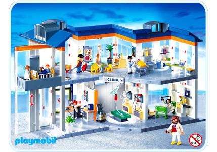 Playmobil Hospital grande con instalaciones – 4404 A 2006 – El Mundo Click 4404 A