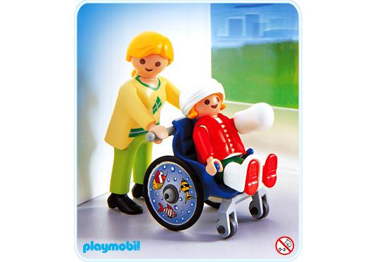 Playmobil Silla de ruedas infantil – 4407 A 2006 – El Mundo Click 4407 A