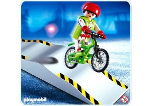 Playmobil  Bicicleta de montaña con rampa ondulada - 4417 A 2006 - El Mundo Click
