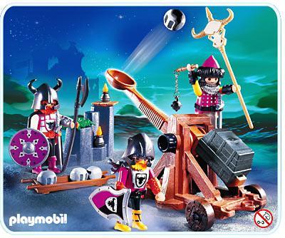 Playmobil Bárbaros con catapulta – 4438 A 2005 – El Mundo Click 4438 A