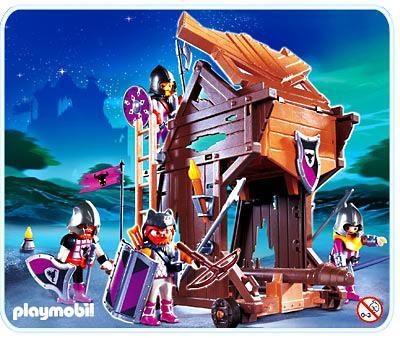 Playmobil Torre de asalto bárbara – 4439 A 2005 – El Mundo Click 4439 A