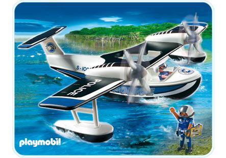 Playmobil Hidroavión policial – 4445 A 2008 – El Mundo Click 4445 A