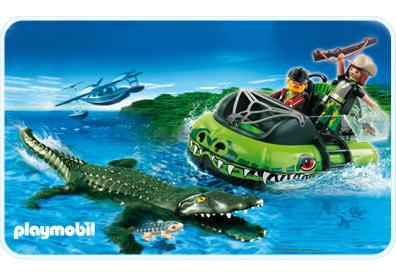 Playmobil Aerodeslizador de gánster – 4446 A 2008 – El Mundo Click 4446 A