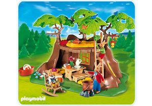 Playmobil Casa del árbol del conejito de Pascua - 4460 A 2008 - El Mundo Click
