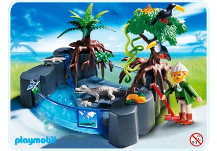 Playmobil Cuenca de Caimán – 4463 A 2007 – El Mundo Click 4463 A