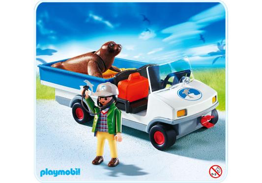 Playmobil Vehículo del zoológico – 4464 A 2007 – El Mundo Click 4464 A