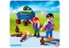Playmobil Visitantes con carretillas – 4467 A 2007 – El Mundo Click 4467 A
