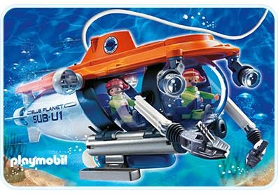 Playmobil Submarino de investigación – 4473 A 2008 – El Mundo Click 4473 A