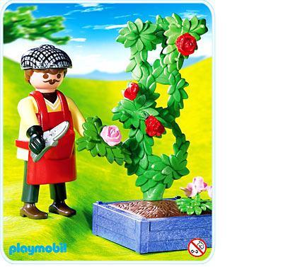 Playmobil Jardinero de rosas – 4487 A 2005 – El Mundo Click 4487 A