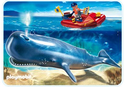 Playmobil barcos 4489 Barco de investigación con cachalote 4489 A 2008 El Mundo Click