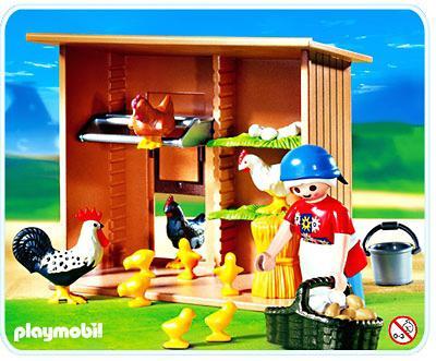 Playmobil Gallinero – 4492 A 2005 – El Mundo Click 4492 A