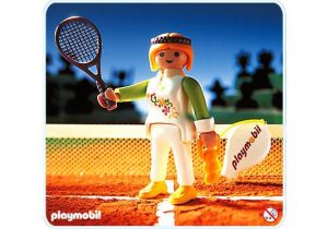 Playmobil Tenistas Playmobil: todas las referencias 1 Playmobil Jugador de tenis