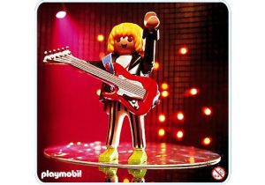 Playmobil PopStars y Música Playmobil: todas las referencias 1 Playmobil Guitarrista de rock