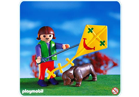 Playmobil Niño con dragón – 4543 A 1997 – El Mundo Click 4543 A
