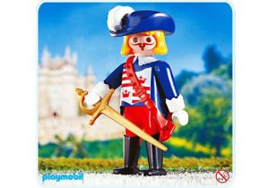 Playmobil  Mosquetero - 4551 A 1998 - El Mundo Click