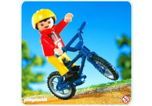 Playmobil Ciclistas Playmobil: todas las referencias (Vuelta y bicicletas) 9 Playmobil Motociclista de acción