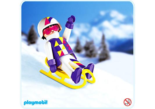 Playmobil Atleta de luge – 4585 A 2001 – El Mundo Click 4585 A