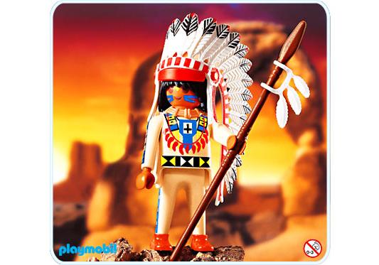 Playmobil Jefe indio – 4589 A 2001 – El Mundo Click 4589 A