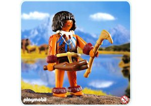 Playmobil Hombre de la Edad de Piedra - 4592 A 2001 - El Mundo Click