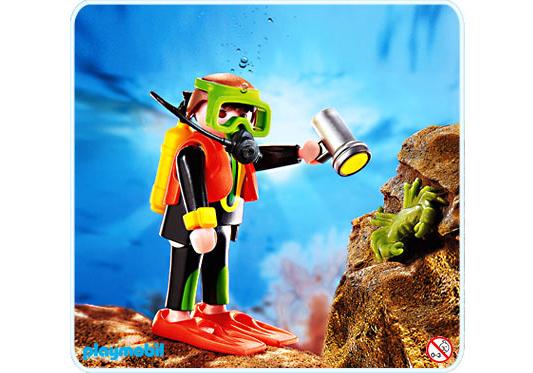 Playmobil Buzo – 4596 A 2001 – El Mundo Click 4596 A