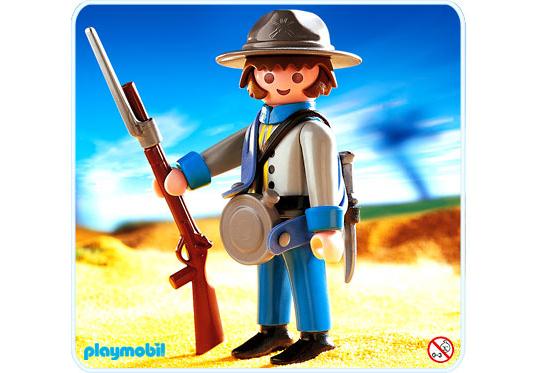 Playmobil confederado sudista 4622 Soldado de Infantería Confederado (Special, 2004)