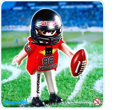 Playmobil Jugador de fútbol americano – 4635 A 2005 – El Mundo Click 4635 A