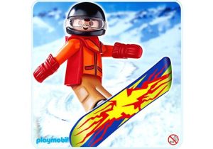 Playmobil Nieve y Esquí Playmobil: todas las referencias (Winter Fun) 8 Playmobil Snowboarder