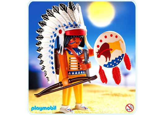 Playmobil Jefe indio – 4652 A 2006 – El Mundo Click 4652 A