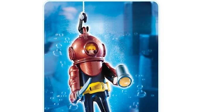 Playmobil Buzo de aguas profundas – 4658 A 2007 – El Mundo Click 4658 A