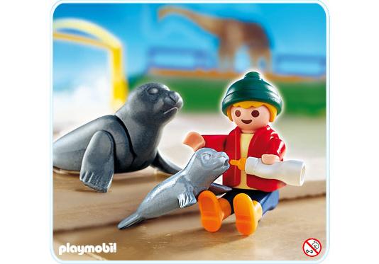 Playmobil Alimentación de leones marinos – 4660 A 2007 – El Mundo Click 4660 A