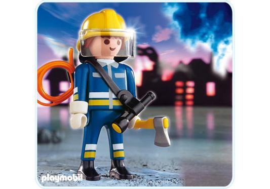 Playmobil Bombero – 4675 A 2008 – El Mundo Click 4675 A