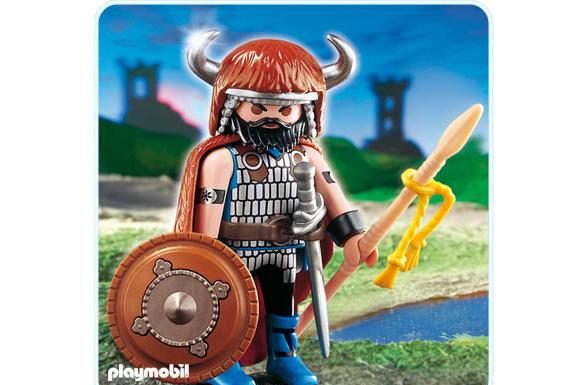 Playmobil Jefe bárbaro – 4677 A 2008 – El Mundo Click 4677 A