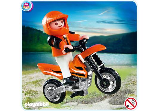 Playmobil Motocross infantil – 4698 A 2010 – El Mundo Click 4698 A