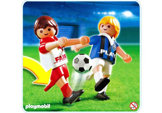 Playmobil 2 jugadores de fútbol americano – 4702 A 2006 – El Mundo Click 4702 A
