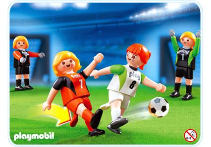 Playmobil 2 equipos femeninos – 4703 A 2006 – El Mundo Click 4703 A