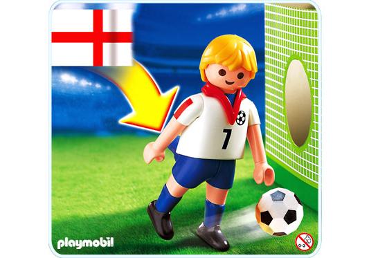 Playmobil Jugador de fútbol de Inglaterra – 4709 A 2006 – El Mundo Click 4709 A