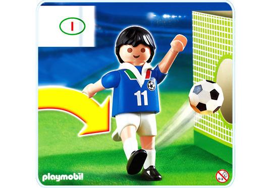 Playmobil Jugador de fútbol italiano – 4712 A 2006 – El Mundo Click 4712 A