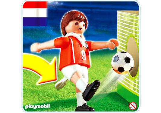 Playmobil Jugador de fútbol de los Países Bajos – 4713 A 2006 – El Mundo Click 4713 A