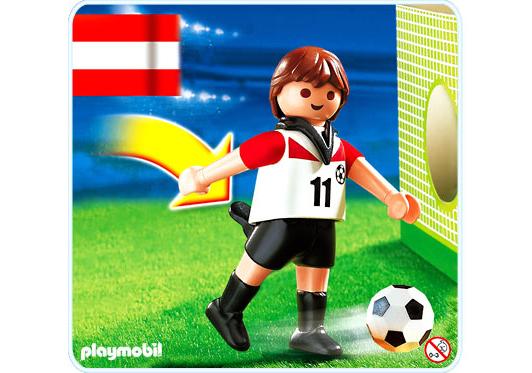 Playmobil Jugador de fútbol austriaco – 4714 A 2006 – El Mundo Click 4714 A