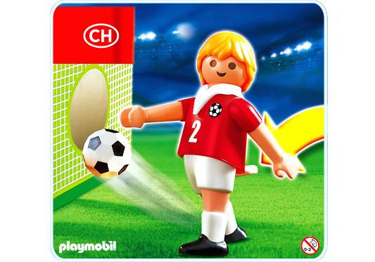 Playmobil Jugador de fútbol suizo – 4715 A 2006 – El Mundo Click 4715 A