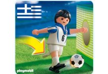 Playmobil Jugador de fútbol griego – 4718 A 2008 – El Mundo Click 4718 A