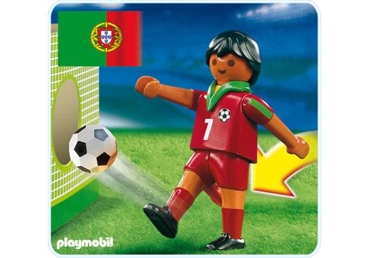 Playmobil Jugador de fútbol de Portugal – 4720 A 2008 – El Mundo Click 4720 A