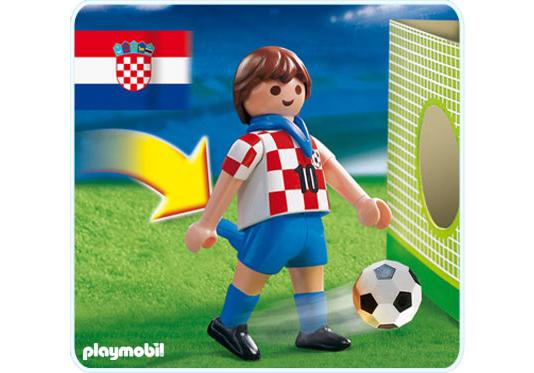 Playmobil Jugador de fútbol croata – 4723 A 2008 – El Mundo Click 4723 A