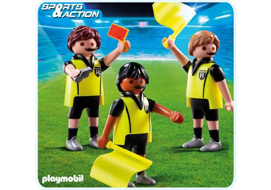 Playmobil Árbitro con asistentes – 4728 A 2012 – El Mundo Click 4728 A