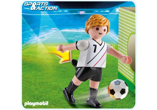 Playmobil Jugador de fútbol de Alemania – 4729 A 2012 – El Mundo Click 4729 A
